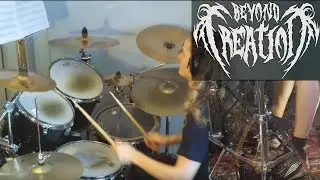 Beyond Creation - Chromatic Horizon - technical death metal Drum cover (The Aura)