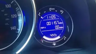 HOW TO: reset OIL LIFE % light on 2016 Honda Fit