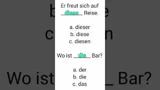 A1, A2, B1 - Learn German, #Grammar, German Grammar, #Preposition, #Articles #LearnGerman