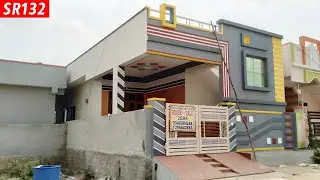 153 sq. yds west facing 2bhk 23x60 size house sale at hyderabad