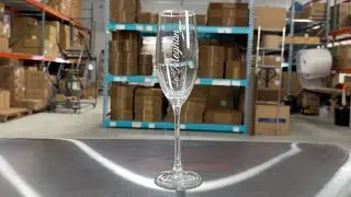 Engraved Personalized Champagne Glass