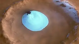 First Images of Strange Natural Features on Mars!