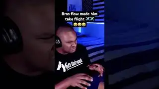 Brodie caught air ✈️😭 #twitch #twitchclips #reaction #rap