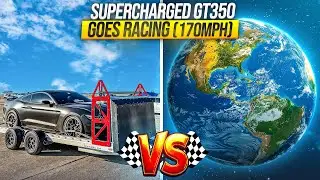 BOOSTED GT350 Races AGAINST THE WORLD