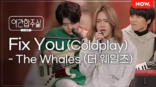 [LIVE] The Whales (더 웨일즈) - 'Fix You (Coldplay)' [야간합주실] [야간작업실] | 네이버 NOW.