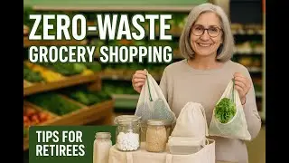 Zero-Waste Grocery Shopping Tips for Retirees | Save Money & Help the Planet #retirementtips