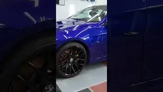 BMW  E92 💙 Paint correction 💪 Paint protection with a ceramic coating Rim protection ceramic  part 2