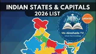 General Knowledge: Indian States and Their Capitals