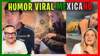 REACCIONAMOS a PURO HUMOR MEXICANO 🇲🇽😂 - DESM4MDRE MEXICANO 2025