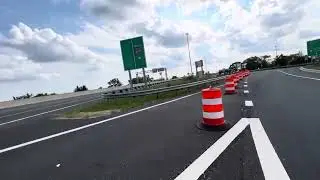 Walking On The Highway At The Baltimore Francis Scott Key Bridge Collapse Site