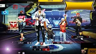 86 Level player squad Free fire legend player