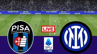 🔴 In Diretta : Pisa vs Inter | Serie A - 2025/26 | Streaming completo della partita