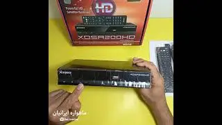 معرفی رسیور ایکس کروزر ۲۰۰ xcruiser Unboxing XDSR200HD