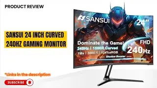 Обзор игрового монитора SANSUI 24