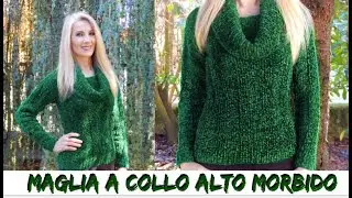 MAGLIA A COLLO ALTO MORBIDO -NUNZIA VALENTI