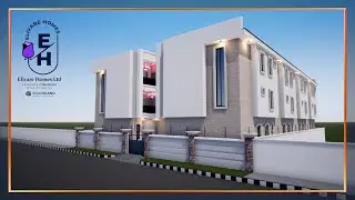 8 Units of 4 Bedroom Terraced House Design Lekki Lagos