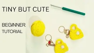 Crochet Mini Bag Keychain Tutorial for beginners | Make It&nbsp;in&nbsp;20&nbsp;Minutes