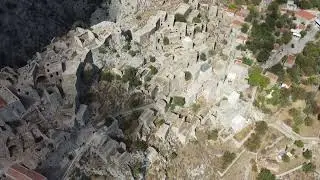 Anavatos The Medieval Village in Chios, Greece
