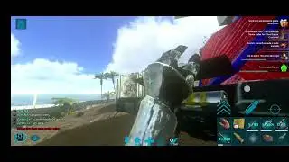 raidando Bob de elite no Ark  (servidor:Br tit&atilde;ns)😁✌🏻