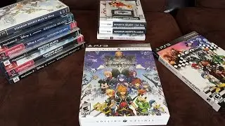 APERTURA/UNBOXING DEL KINGDOM HEARTS 2.5 HD REMIX EDICION LIMITADA Y MI COLECCIÓN DE KINGDOM HEARTS