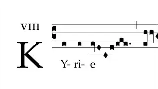 Kyriale - Cantus ad libitum - Kyrie 9 - (O Pater excelse)