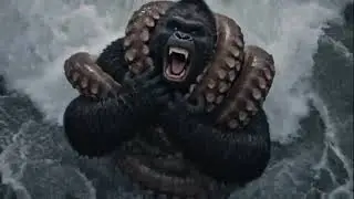 Kong vs Giant Squid  movie.