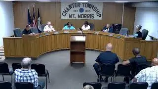 Mt. Morris Twp. Board Meeting June 24,  2024