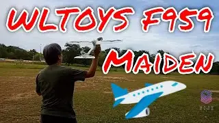Maiden WLTOYS F959 Sky King 2.4G 3CH 750mm Wingspan RC Airplane RTF