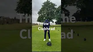 Sometimes you have to give up control to gain control, throw the clubhead!