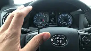 Toyota Tacoma &ndash; Turn on/off hazard lights - How to