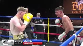 CLARKE V BURGESS - Boxing Bout - Jackhammer UK - 3rd May 2025