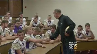 Football Legend Jim Kelly Comes Home To East Brady