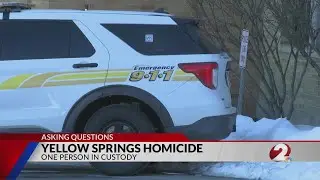 One person arrested in Yellow Springs homicide investigation