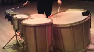 Xenakis: Rebounds played on Saarirummut drums