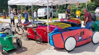 Pre gara F1 a pedali di Senago