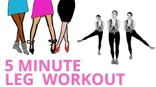 LEG WORKOUT FOR WOMEN -THIGH WORKOUT FOR SLIM LEGS INNER THIGH TONING EXERCISES  LUCY WYNDHAM-READ