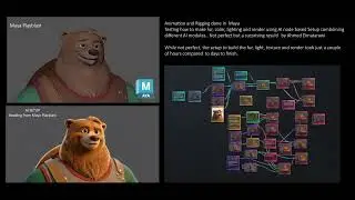 AI Rendering Maya Playblast