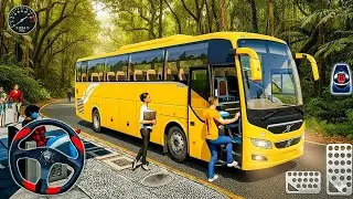 Real Offroad Uphill Coach Bus Driving Simulator 3D  &ndash; Extreme Mountain Roads - Android Gameplay 