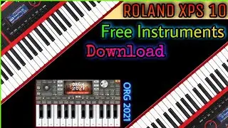 Roland XPS 10 Free Indians Tones Download || Org 2021 में Roland का Special Sound || Musical Aniket