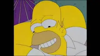There it is, Homer. The cleverest thing you'll ever say and nobody heard it.