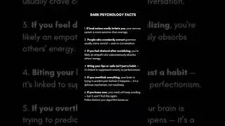 5 Dark Psychology Facts About Human Nature