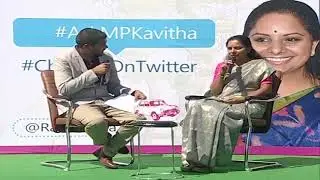 MP kavitha from Telengana  Twitter News