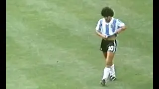 G'ol&eacute;! - Maradona's tournament ends (1982 World Cup)