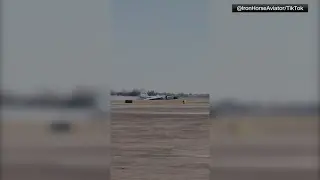 NASA research plane lands without gear