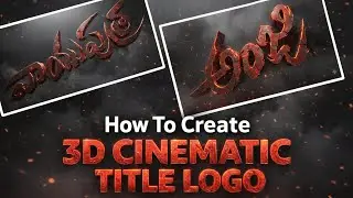 How To Create 3D Cinematic Title logo/Trending Name Art Photo Editing in GEMINI AI @NAGartcreations 