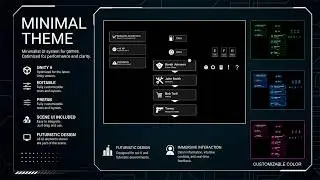 Mnimal Theme for Unity 6 URP | NPC Labels, Quest Markers & Notifications
