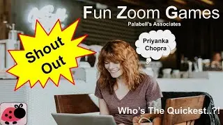 Fun Games For Zoom Meetings - 3 of 111 | ICEBREAKERS | Online HR Games | Shout Out
