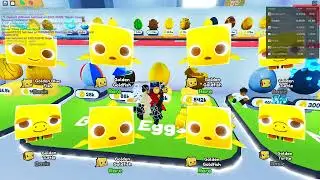 Hatching Huge Happy Rock in Pet Simulator X | Roblox