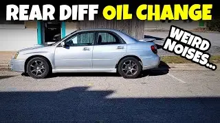 04 Subaru WRX (and others) rear diff oil change