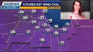 CHICAGO WEATHER: Dangerously cold wind chills as low as -20 to -25 tonight & Monday